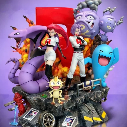 11 CM Team Rocket figure set - Image 3