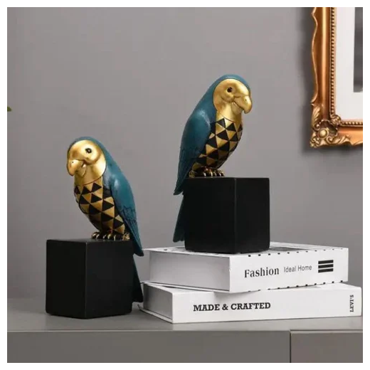 Ceramic Parrot Set