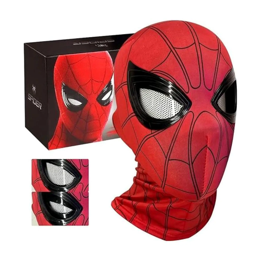 New Red Spidy Anime Cosplay Cloth Mask - Image 2