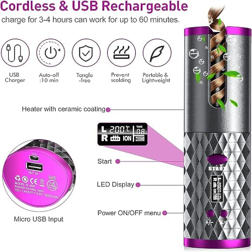 USB Hair Curler - Image 2