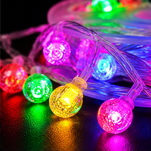 20M Roll Crystal Ball Multicolour String Light 56 Ball (Print 40M) 🔮 ✨ - Image 2