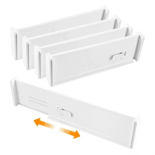 Plastic Adjustable Drawer Dividers