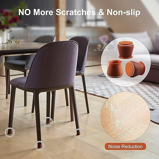 Silicone Chair Leg Floor Protectors - Image 2