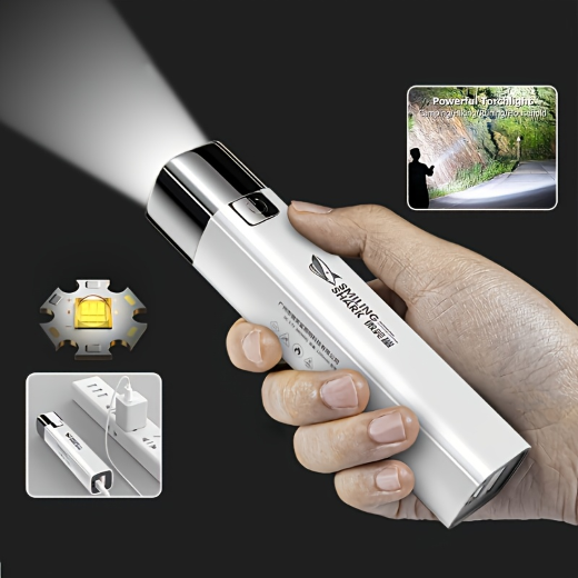 USB Mini Chargable Torch Light - Image 4