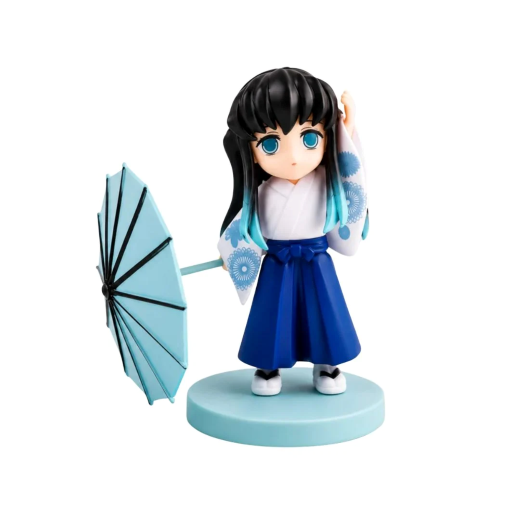Mini cute Demon slayer fiqure with Umberella Pack of 2 (Net price - 148) - Image 2