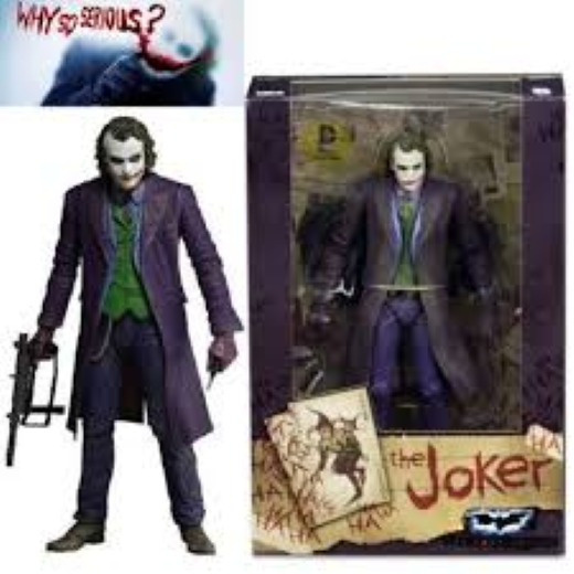 The Dark Knight Joker 12-inch large Heath Ledger Joker standing statue model boxed figure - Image 3