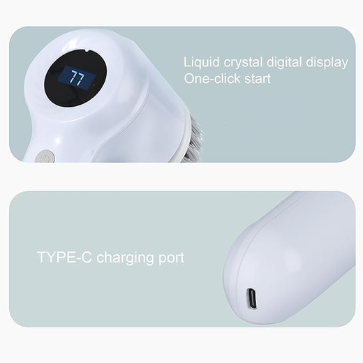 5 in 1 Bathroom Cleaning Brush Electric Cleaning Scrubber - Image 2
