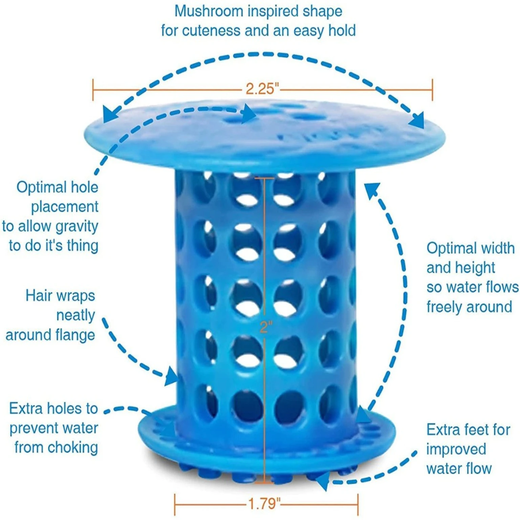Shroom Shape Tub Drain Protector - Image 2