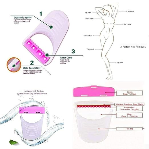 Disposable Plastic Hair Razor - Image 2
