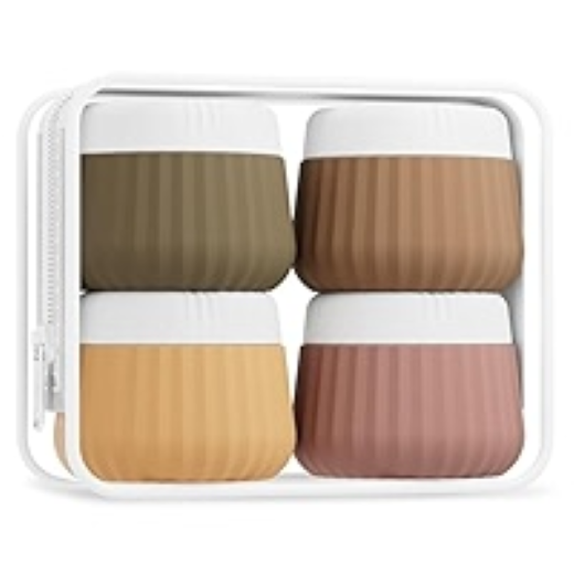 4PCS Silicone Cream Jar