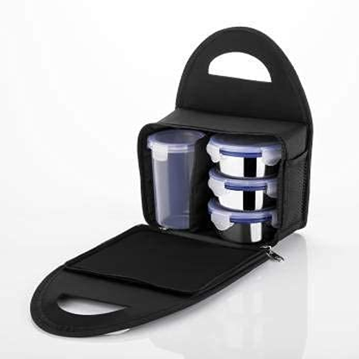 Lunch Box Stainless Steel Set 4 Container Lunch Box