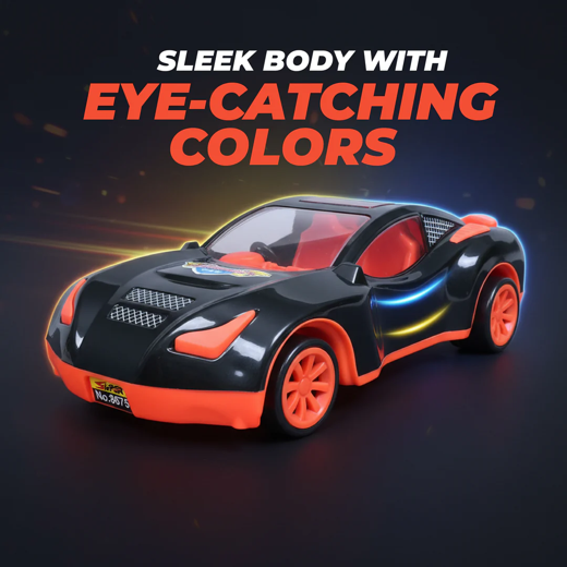 FLYI Night Cruiser Push-and-Go Car – Fun Toy for Kids - Image 3