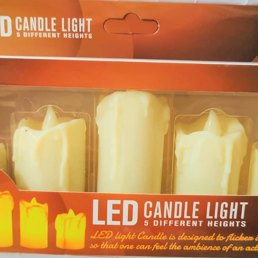 5 Piece Set LED Candles 🕯️ - Image 2