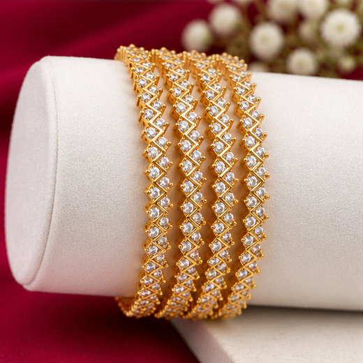 Panchloham Premium AD Stones Bangle - Image 3