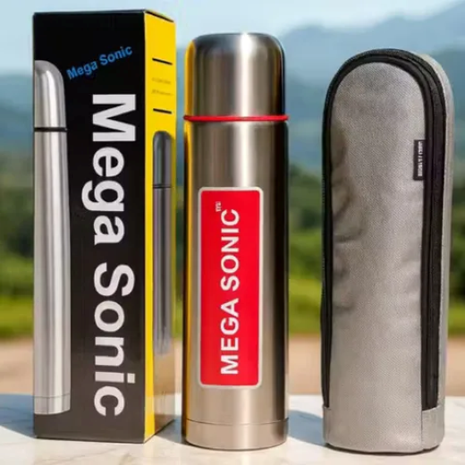 Mega Dollar 1000 ML Steel Flask Bottle - Image 4