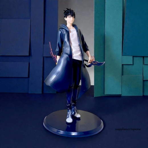 Solo Leveling Sung Jinwoo Anime Figure without sword - Image 3