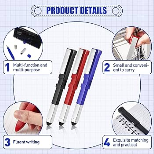 Multifunctional Stylus Pen Shape Phone Holder With Screwdriver Sets