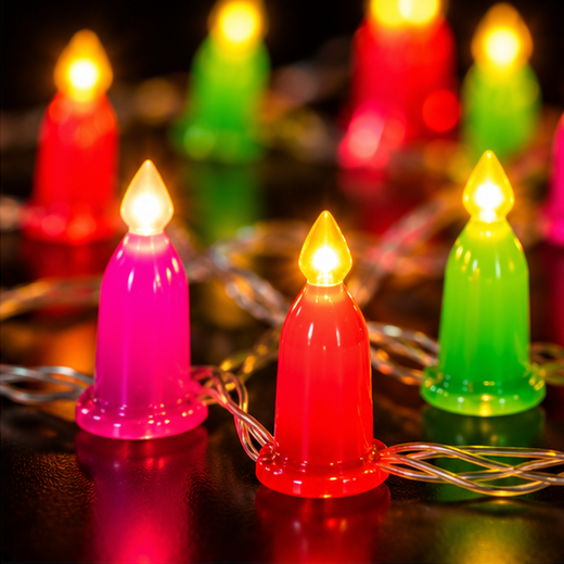 Mombatti (Candle) Design String Light (24 Bulb) 🕯️ ✨ - Image 2