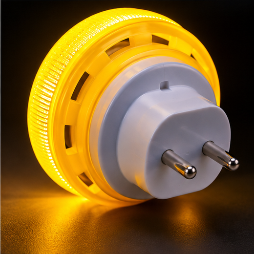 Khatu Shyam Ji LED 2 Pin Night Lamp (MG45) (Size: 8cm) - Image 3