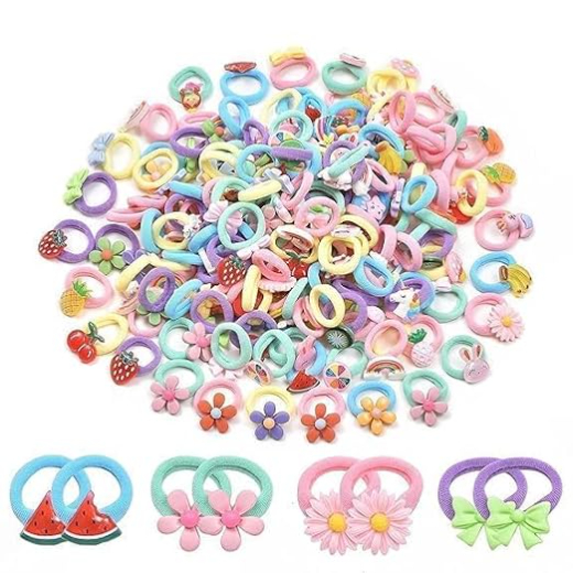 30 pcs Cute Cartoon Hairbands for Women - Image 2