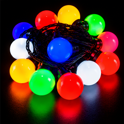 Big Magic Ball Multicolour String Light (14 Bulb) ✨ - Image 4