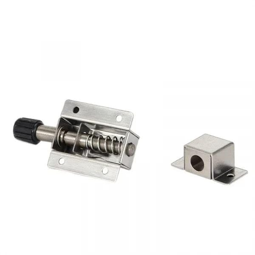 Mini Stainless Steel Door Spring Lock - Image 2