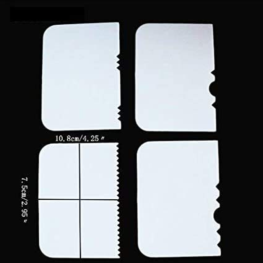 4 pc Cake Scrapper - Image 2