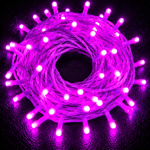 40M Pixel Pink String Light (170/150 Bulb) (5 MM) (Print: 55M) ✨ - Image 4