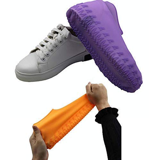 Silicone Shoe Cover(M Size) Pack of 2 Pairs - Image 3