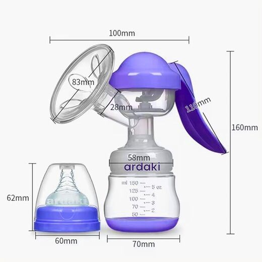 Breast pump manual purple - Image 2