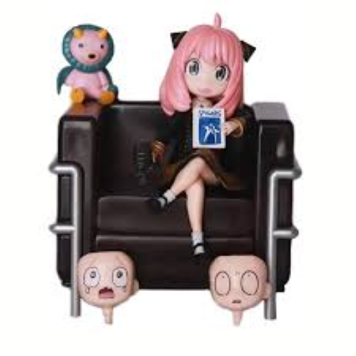 Cute anya girl on Sofa - Image 2