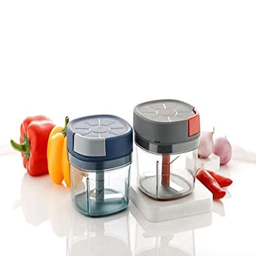 Square Shape Manual Handy Chopper (600ML)