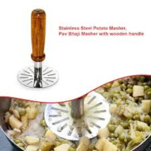 Wooden Bhaji  smasher - Image 3