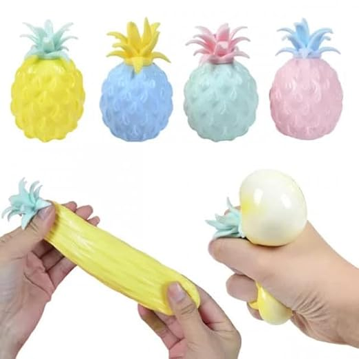 Pineapple Mesh Squishy Ball - Image 3