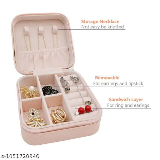 Mini PU Jewellery Bag - Image 4