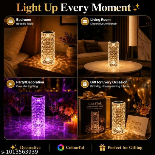 Wireless Crystal Lamp with Remote - Image 3