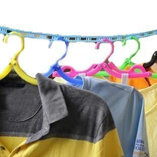 Windproof Anti-Slip Clothes Drying Nylon Rope - Image 3