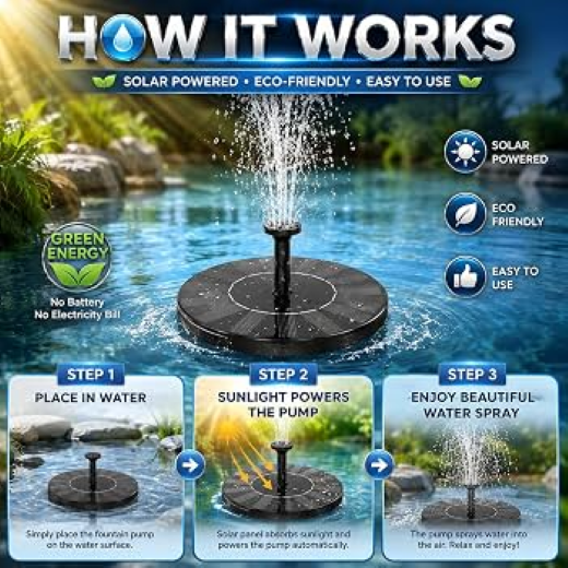 Solar Fountain