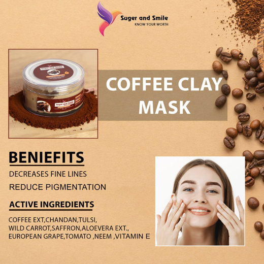 Coffee Clay Mask pack of 2 - Image 2