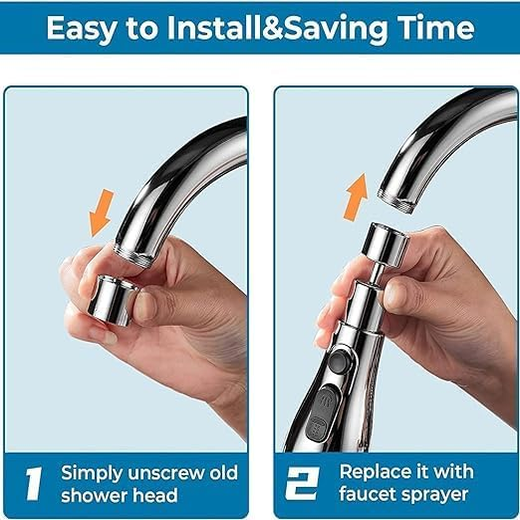 360° Movable Water Faucet (3 Mode) - Image 4