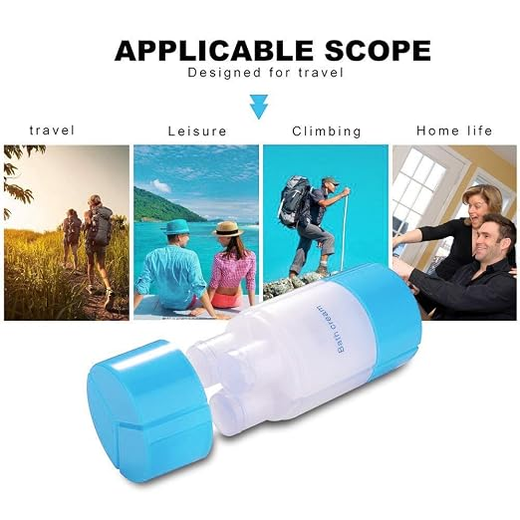 3 in 1Plastic Shampoo Bottle - Image 2