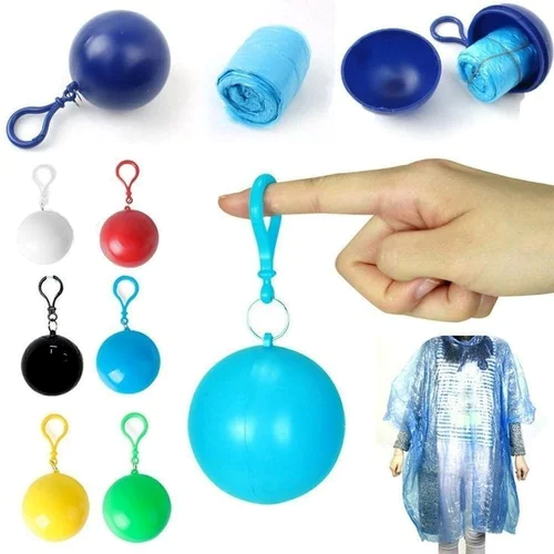 Disposable Ball Rain Coat - Image 4