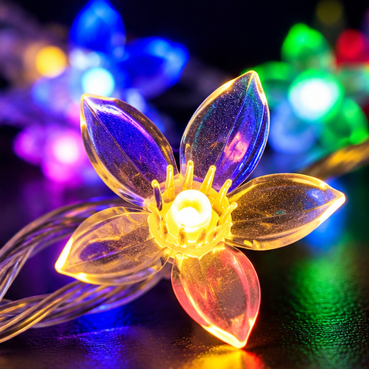 Multicolour Flower String Light (14L) ✨🌼 - Image 2