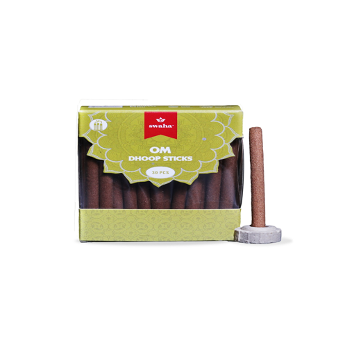 Om Cylindrical Dhoop Sticks - Image 3