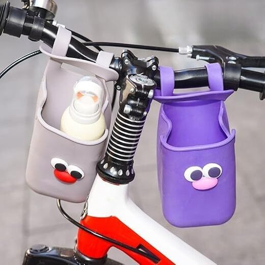 Cartoon Bike Riding Water Cup
