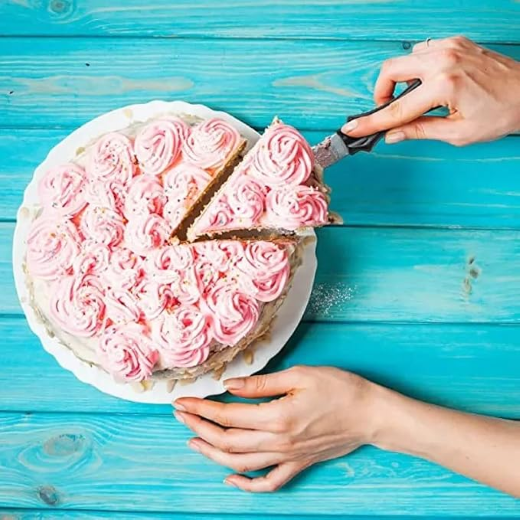 8 INCH STAINLESS STEEL CAKE PALETTE KNIFE ICING SPATULA - Image 3