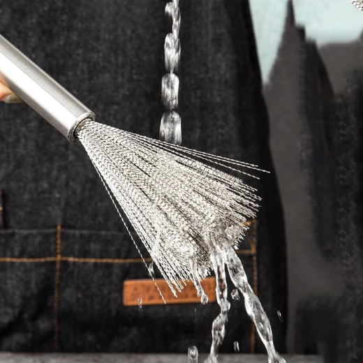 Multipurpose Stainless Steel Pots Pans Cleaning Brush