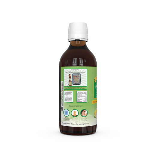 Dr. Patkar's Apple Cider Vinegar Ginger, Garlic,Lemon & Honey with the Mother Vinegar 200ml - Image 2