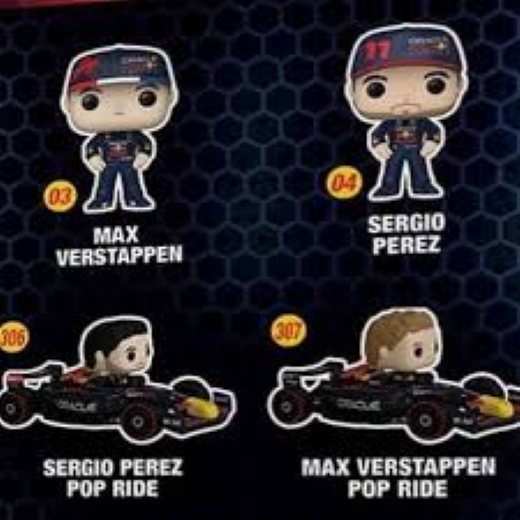 4pcs - max vestapn, sergio, lewis hamilton, pop Set - Image 4