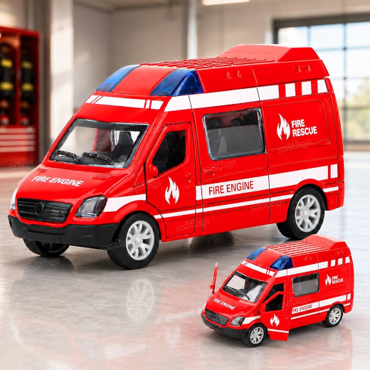 Small Die Cast Ambulance - Image 2